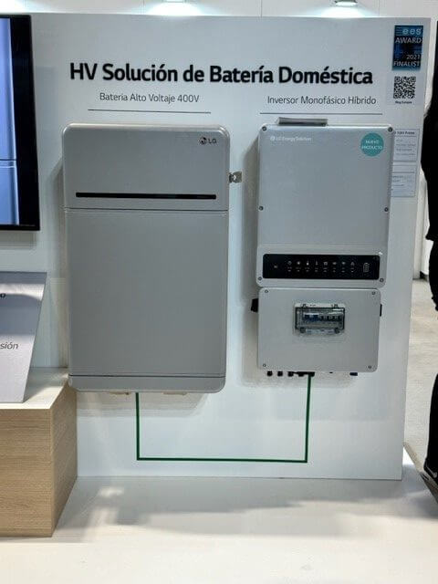 Inverter LG Energy Solution home storage systems in the focus of interest.