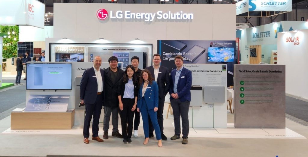 LG Energy Solution at Genera 2023.